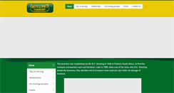 Desktop Screenshot of greylingtransport.co.za